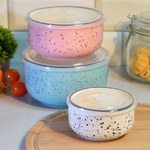 Набор салатников 3 предмета с крышками (225мл, 485мл, 900мл) 202460