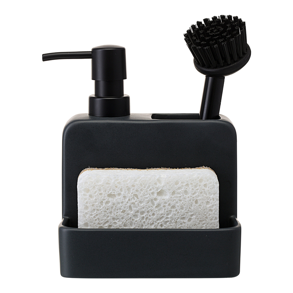 Диспенсер для мыла noble, 280 мл, графит