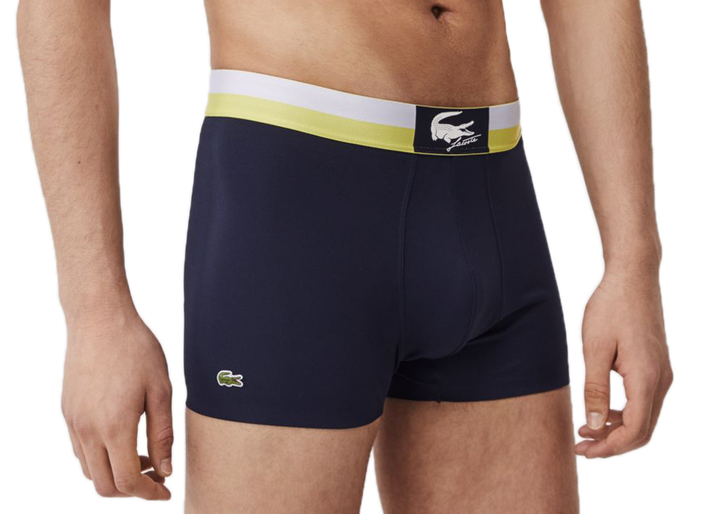 Мужские боксеры спортивные Lacoste Motion Performance RG Boxer 1P - navy blue