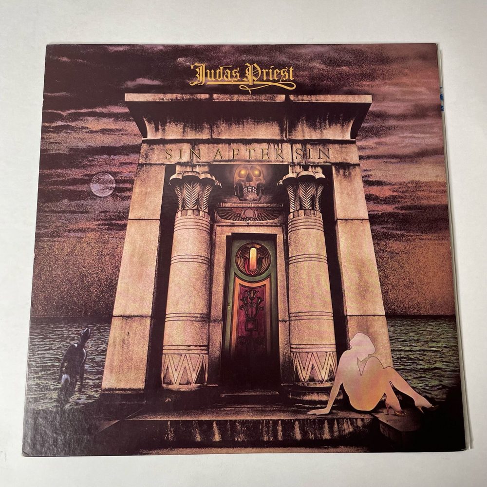 Винтажная виниловая пластинка LP Judas Priest Sin After Sin (Japan 1977) (No Obi) Diamonds And Rust