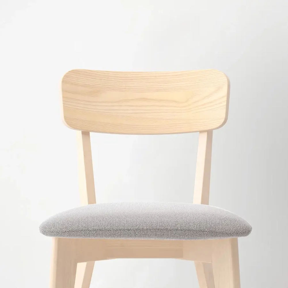 Стол и 4 стула - SKANSNÄS / LISABO/SKANSNАS IKEA/ СКАНСНАС/  ЛИСАБО ИКЕА, 170х75 см,  под беленый дуб