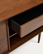 Сервант Carolin из шпона ореха 180 x 83.8 cm