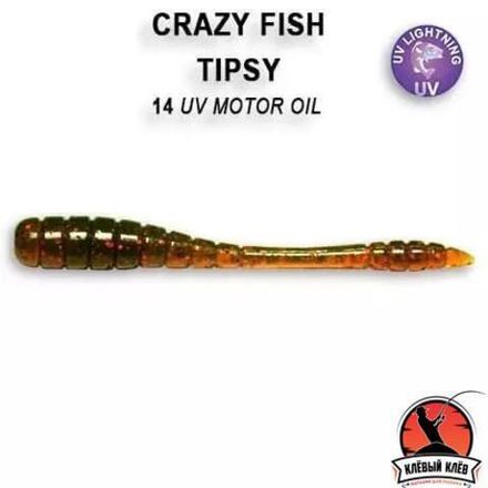 TIPSY 9-50-14-6 Силиконовые приманки Crazy Fish