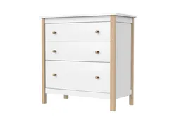 Комод Ellipse Classic 3 ящика Белый (витрина СПб)