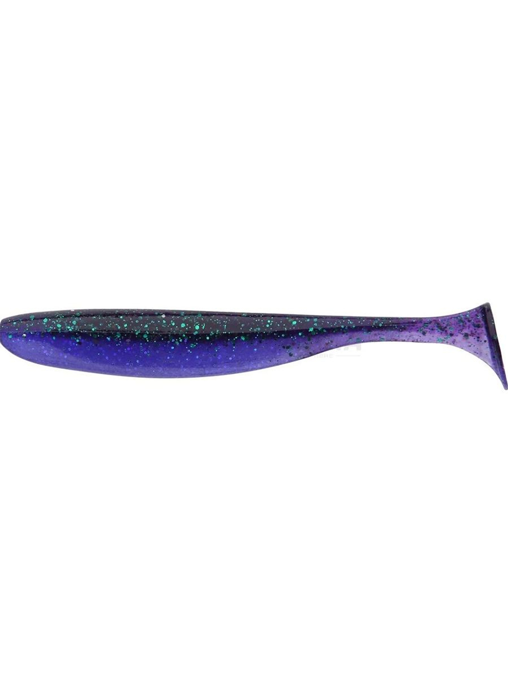 Приманка силиконовая Keitech Easy Shiner 4" PAL #01 Chartreuse Red Flake, 3 упаковки по 7 штук