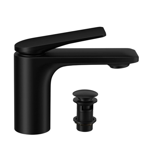 Смеситель однорычажный без донного клапана LAG-BLM-91011BCLW