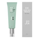 Корректирующий СС-крем для лица с зелёным пигментом J:ON CC Nude Skin Miracle SPF 33 PA++