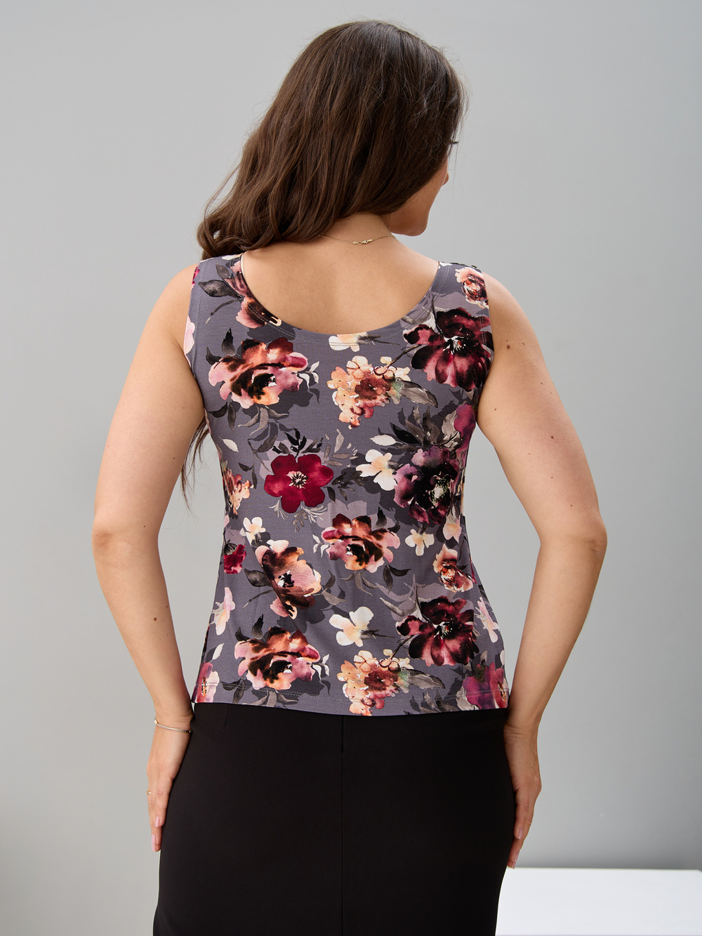 Майка М-040/цветы-богемия