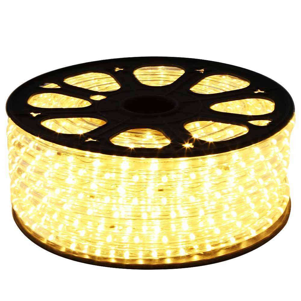 Светодиодная лента SMD3528/120, 220V влагозащищенная. Белая теплая.