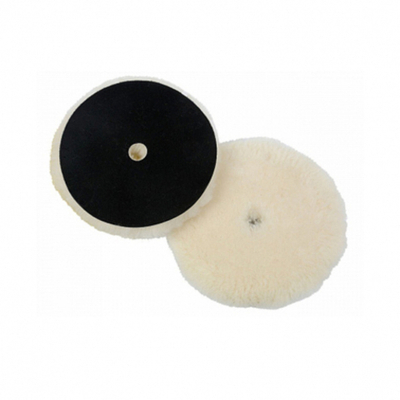 Lake Country Полировальный круг белый режущий, натуральный мех 75мм