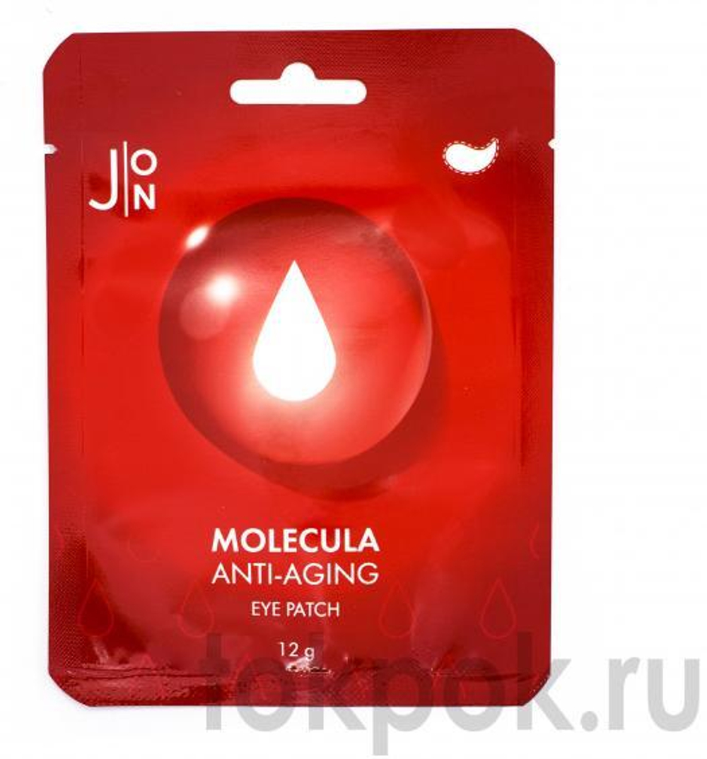 Тканевые патчи для глаз J:ON Molecula Anti-Aging Eye Patch, 2 шт