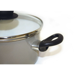 Кастрюля 3л 20см Beka Taupe серая