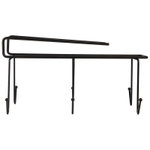 Вешалка 6 крючков металлическая "Scaffali", 20,5*27,5*14,5см (полимерное покрытие)