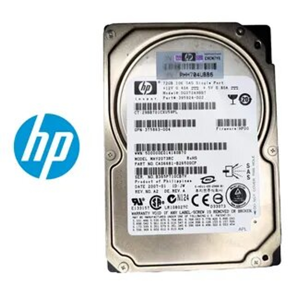 Жесткий диск HP SAS 72Gb 10K SFF 2.5" SP Hot-Plug 375863-004