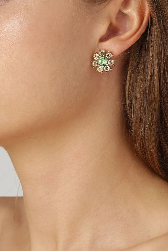 Серьги Dyrberg Kern AUDE SG L.GREEN/GOLDEN 440041