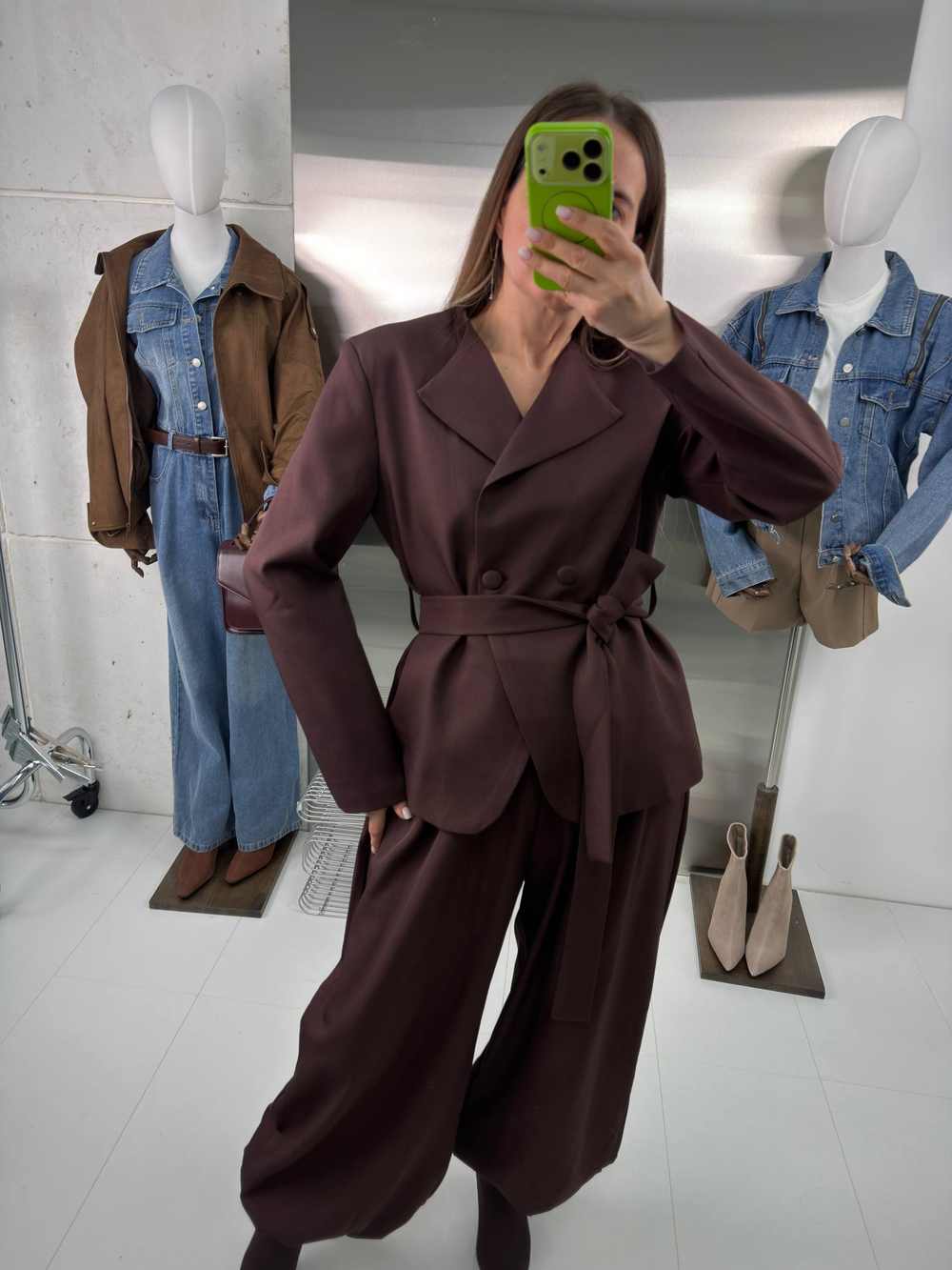 Костюм женский арт. 9221 цвет "шоколадный"