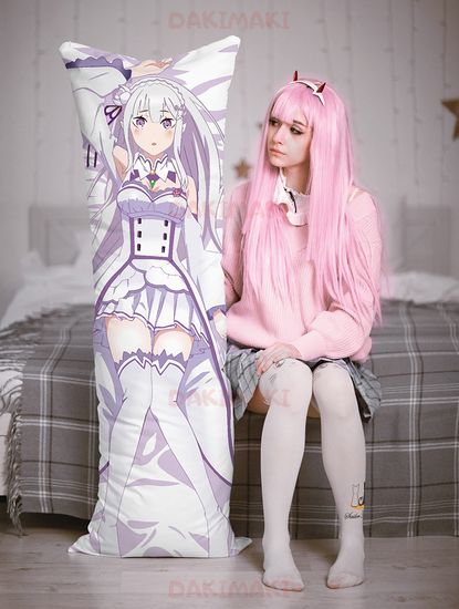 Дакимакура Эмилия арт. 0124