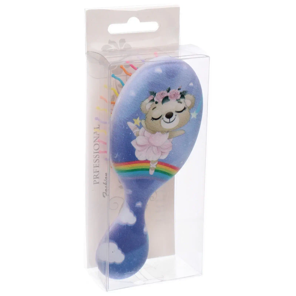 Расческа массажная детская «MaMiKa», Сияй!, 13*5см