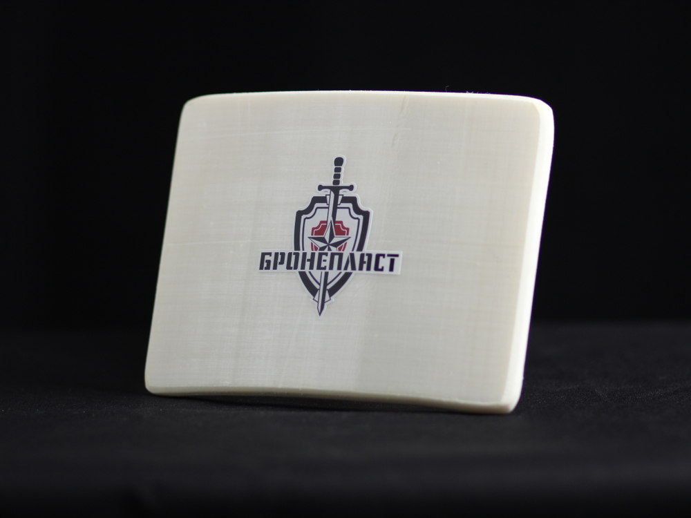 Бронепластина (СВМПЭ) Бр2 боковая 150х200