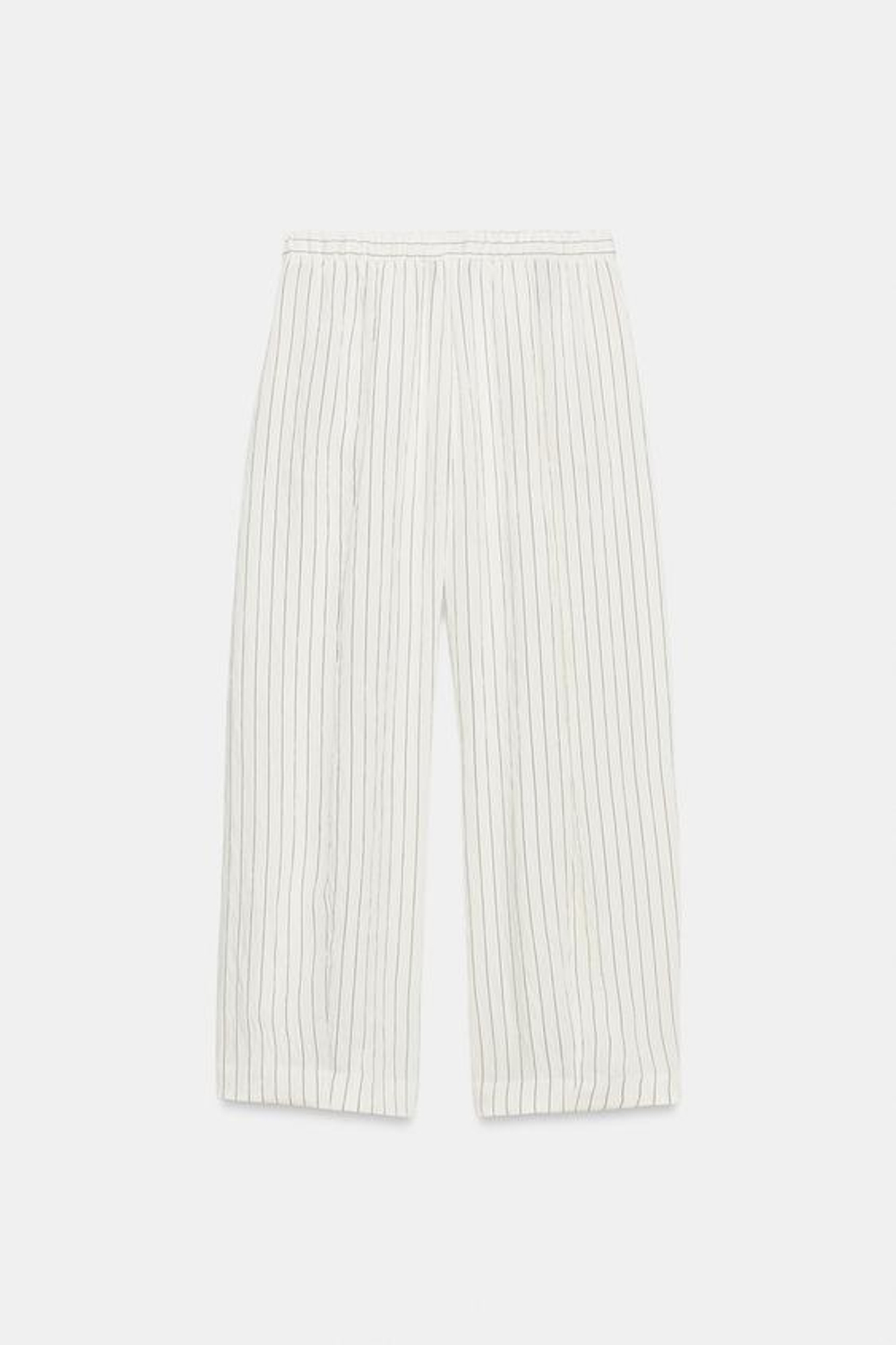 ZARA БРЮКИ BARREL — ZW COLLECTION, ПОЛОСКИ