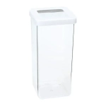 Емкость для сыпучих продуктов СТЕП 1,4л 10х21см Белый