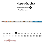 Карандаш ч/г НВ "HappyGraphix. Собаки" (Bruno Visconti)