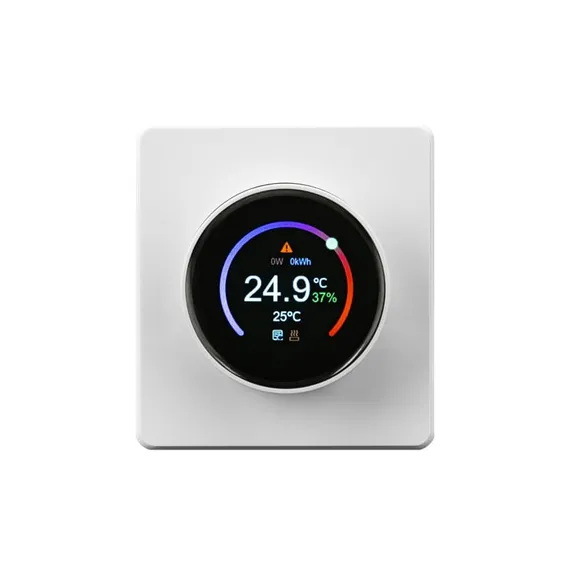 Терморегулятор ROUND Wi-Fi с/у перламутр KRANZ