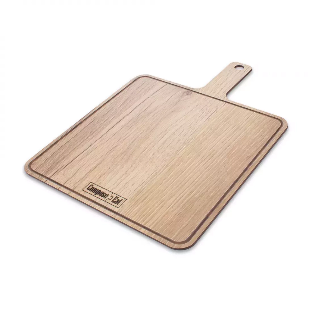 Доска разделочная с ручкой 25x37см ComposeEat Everyday дуб натуральный
