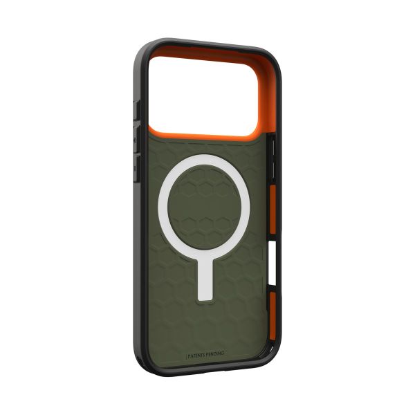 Чехол Uag Civilian Case для iPhone 17 Pro Max, Оливковый/Оранжевый | Olive/Orange