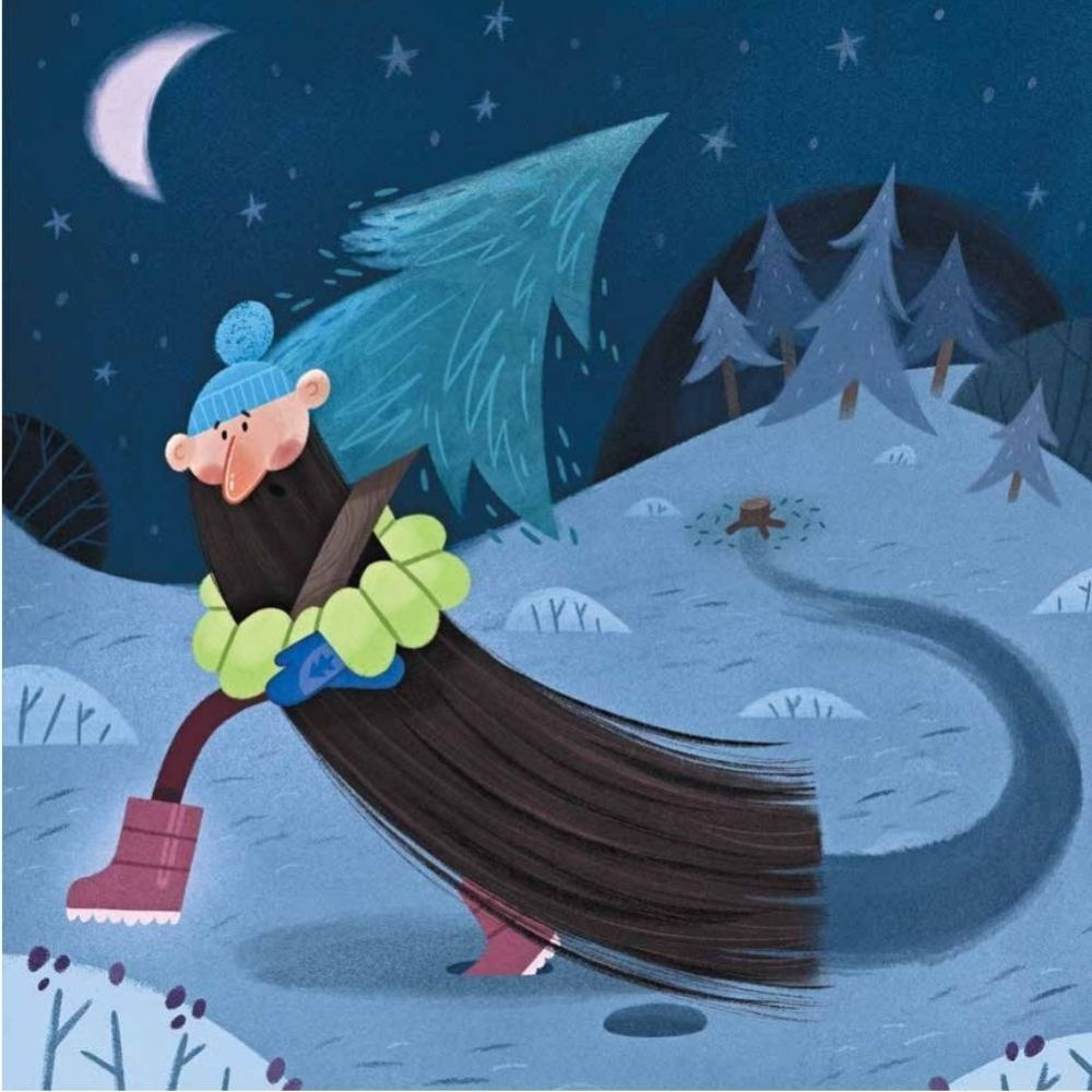 Книги для детей, детские стихи для малышей "Бородатые сказки" Андрей Усачёв, смешные книжки для самых маленьких детей с картинками от 0 до 7 лет,серия "Строчка за строчкой с сыном и дочкой"