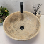 Раковина из оникса Bowl Grey TinLip BO-63048 45*45*17 42