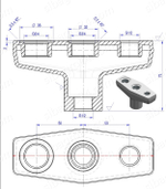 Стойка предохранительной группы 3/4 КПЭМ S0103000001
