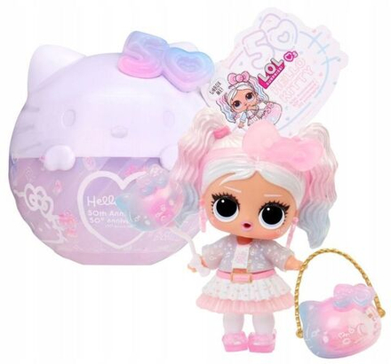 Кукла LOL Surprise Loves Hello Kitty Miss Pearly - Кукла в шарике Мисс Перли - Лол 503828