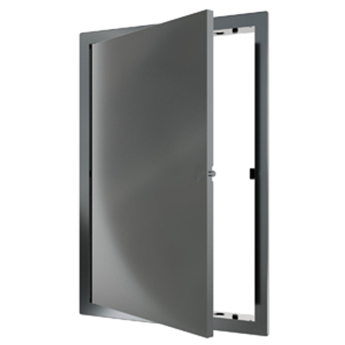 Люк ревизионный пластиковый нажимной  223*323 с  фланцем 200*300  L2030N Gray EVECS