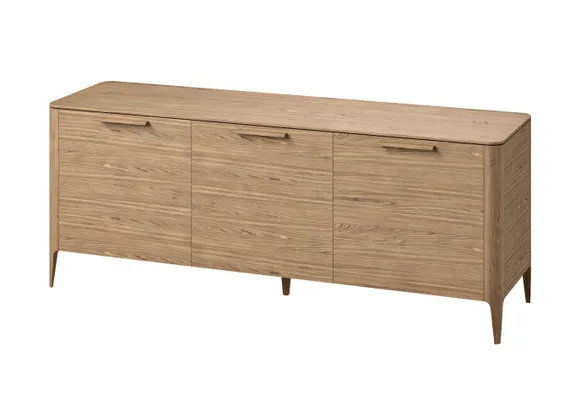 Тумба Type oak 3 двери ширина 180 см (натуральный дуб)