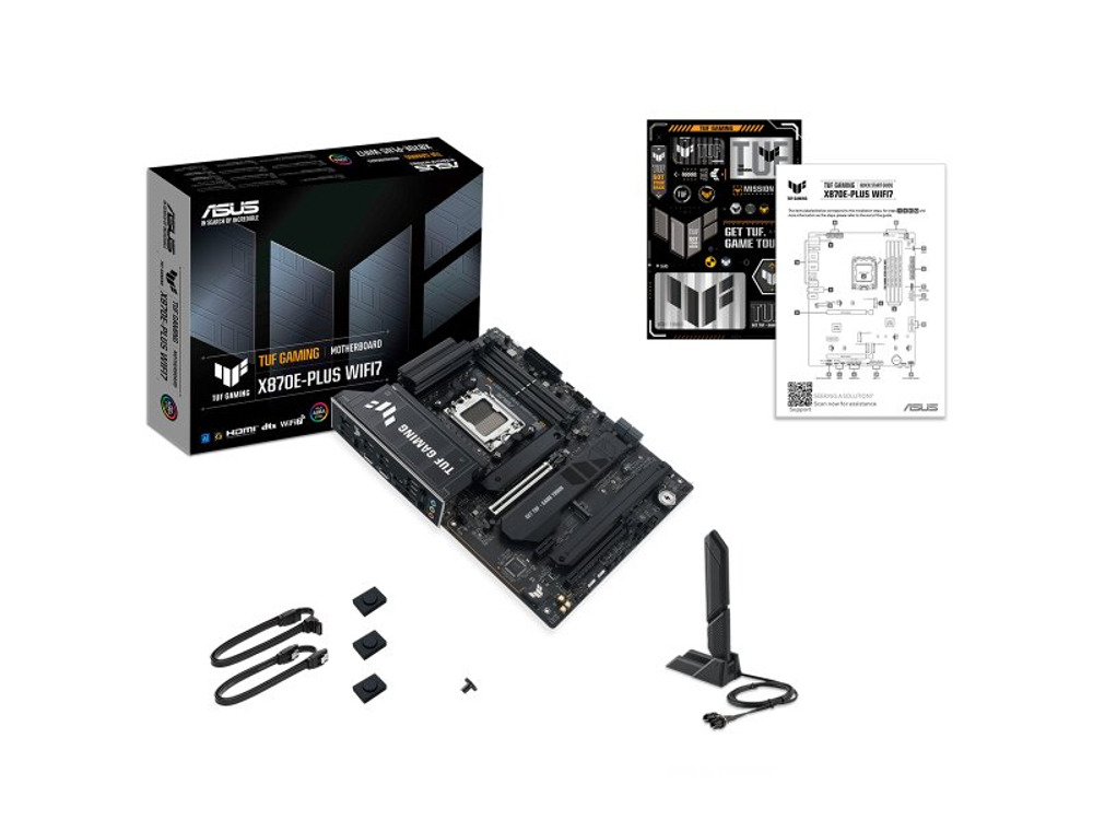 Материнская плата Asus TUF Gaming X870e-plus Wifi7, Socket AM5, AMD X870E, ATX, RTL [90MB1M70-M0EAY0]