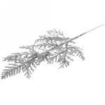 Ветка декоративная «Блеск» 25 см, Серебро