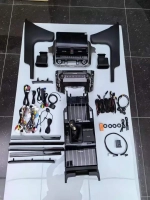 Рестайлинг интерьера для Lexus GX460 2010 в Lexus GX460 2023 Лексус