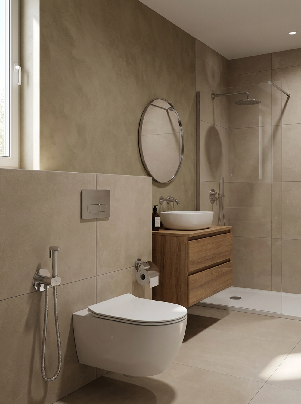 Гигиенический душ STWORKI Вестерос S26150CR со смесителем, С ВНУТРЕННЕЙ ЧАСТЬЮ, хром