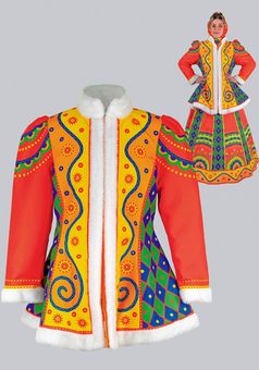 Украинский национальный костюм ручной работы (GNM-00284)