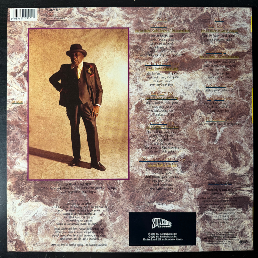 John Lee Hooker - The Healer (Европа 1989г.)