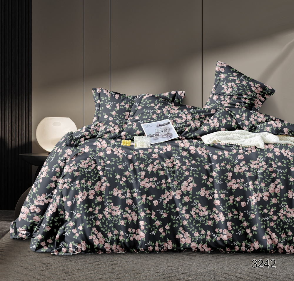 КПБ Евро с простыней на рез. 160х200 БЯЗЬ "БР19"