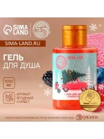 Гель для душа URAL LAB, 100 мл, аромат ягодного сорбета