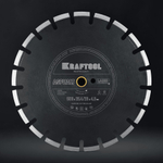 KRAFTOOL ASPHALT 500 мм (25.4/20 мм, 12х4.0 мм), алмазный диск (36687-500)