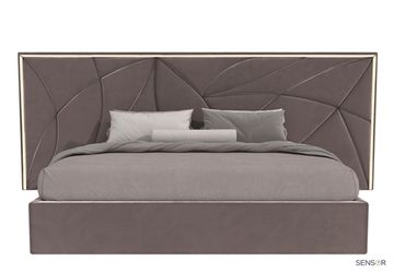 Кровать Кампанелла с широким изголовьем