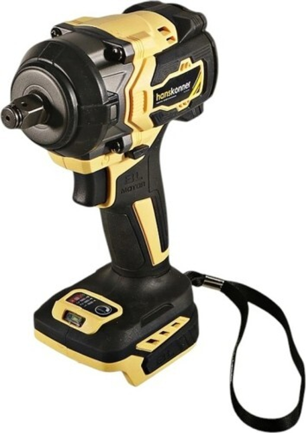Гайковерт аккумуляторный HANSKONNER HCD20600BL без АКБ и ЗУ