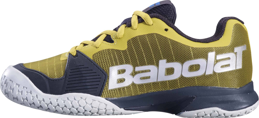 детские Кроссовки теннисные Babolat Jet All Court Junior - dark yellow/black