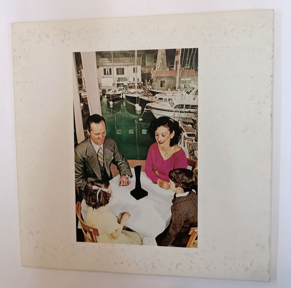 Винтажная виниловая пластинка LP Led Zeppelin Presence (Japan 1976) (No Obi)