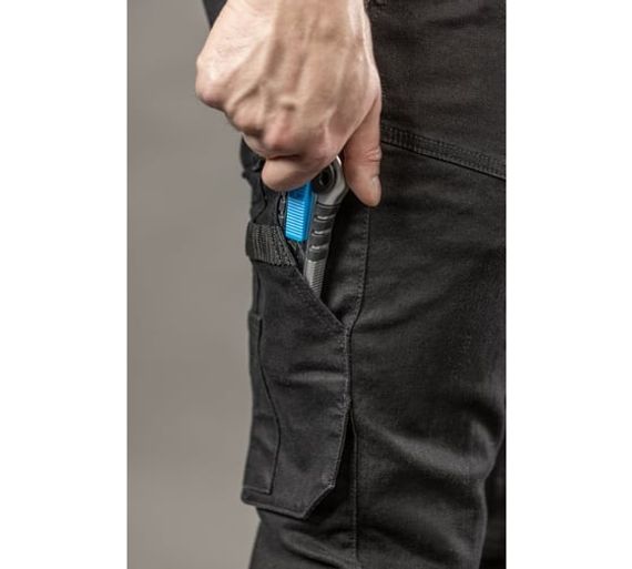 Брюки рабочие джинсовые черные ESDORF Högert, арт. HT5K935