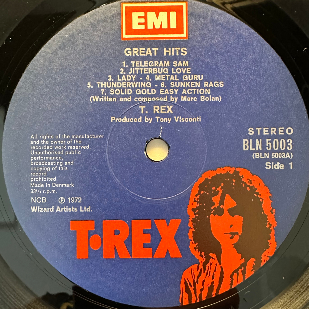 T.Rex - Great Hits (Англия 1973г.)